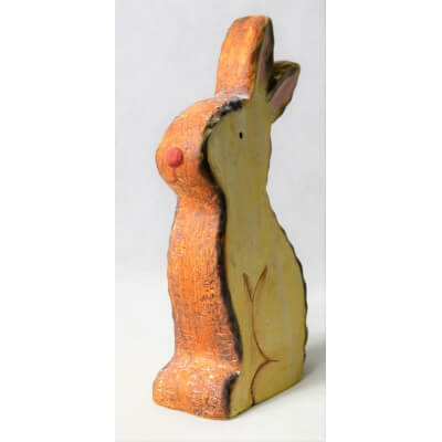 Gliniana figurka zając